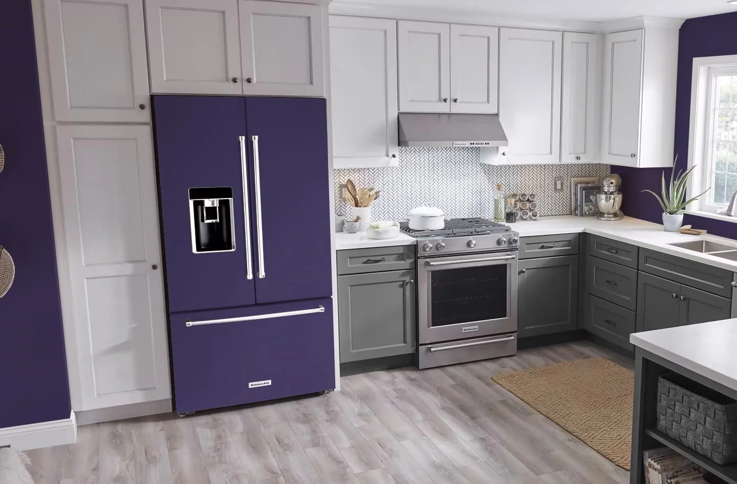 Izmir Purple SW 6825 Refrigerator Wrap